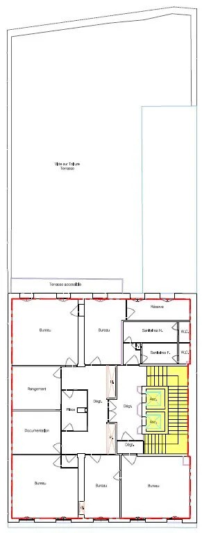 Office in Marseille for lease Floor Plan- Image 1 of 1