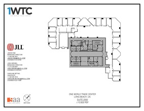 1 World Trade Ctr, Long Beach, CA for lease Floor Plan- Image 1 of 1