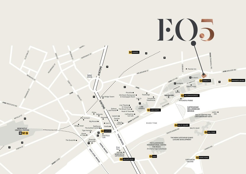 Quayside, Newcastle Upon Tyne for lease - Building Photo - Image 1 of 21