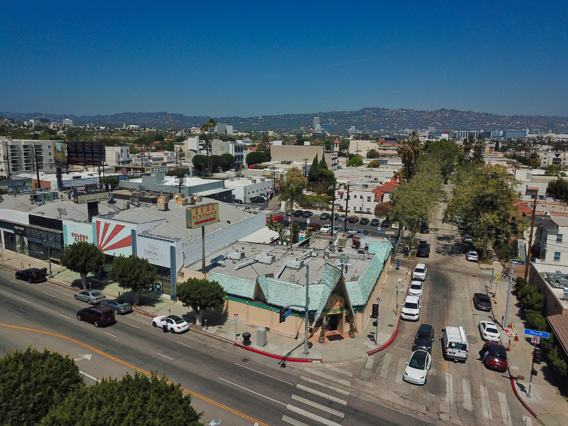 8751 W Pico Blvd, Los Angeles, CA for lease Aerial- Image 1 of 11