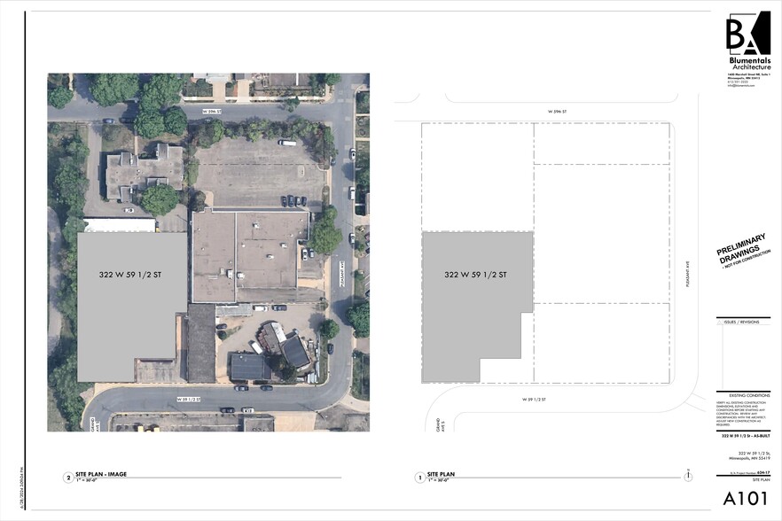 322 W 59 1/2 St, Minneapolis, MN for sale - Site Plan - Image 2 of 2