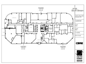 4100 S Stream Blvd, Charlotte, NC for lease Floor Plan- Image 1 of 1
