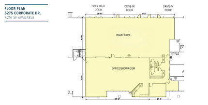 6255-6285 Corporate Dr, Colorado Springs, CO for lease Floor Plan- Image 2 of 2