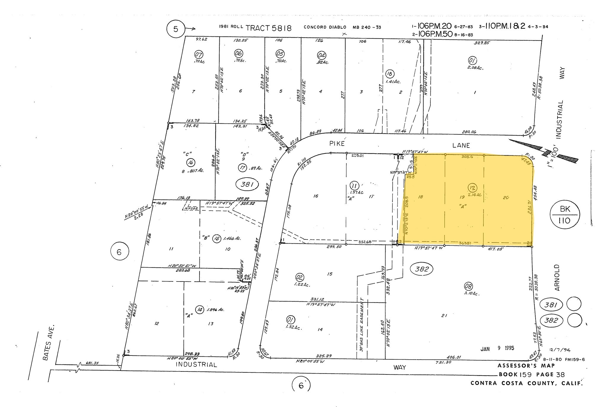 4021 Pike Ln, Concord, CA for sale Plat Map- Image 1 of 1