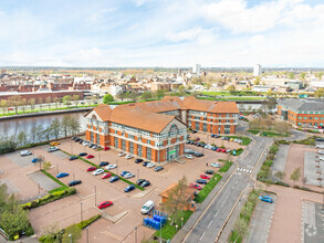 Columbia Dr, Thornaby, DUR - aerial  map view