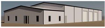 7,500 sf Building - Warehouse