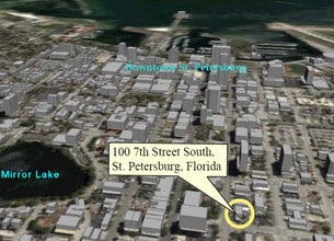 100 7th St S, Saint Petersburg, FL - AERIAL map view - Image1