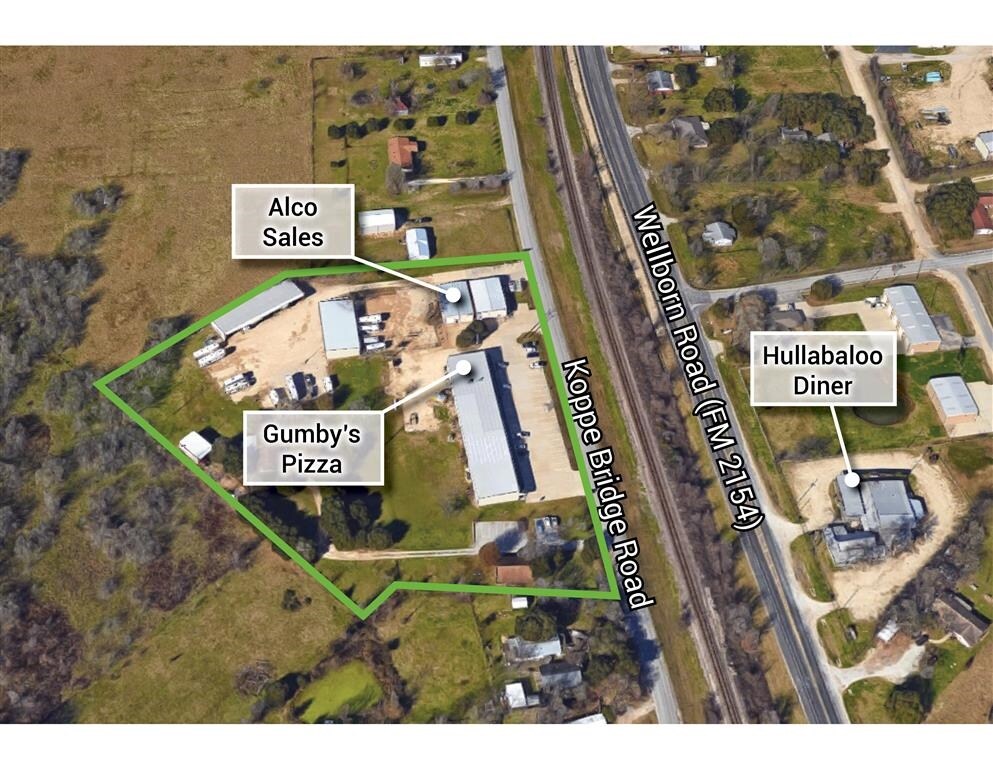 4296 Koppe Bridge Rd, College Station, TX for sale Aerial- Image 1 of 1