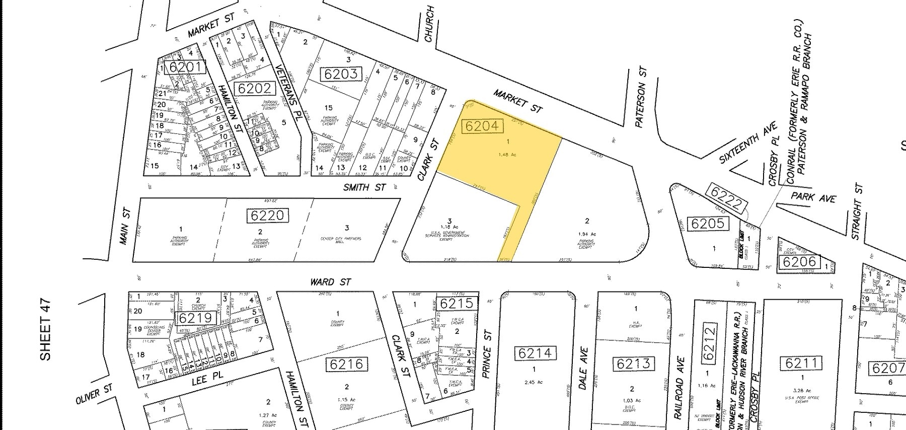 100 Hamilton Plaza, Paterson, NJ 07505 Property Record