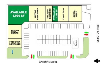 6002 Antoine Dr, Houston, TX for lease Site Plan- Image 1 of 1