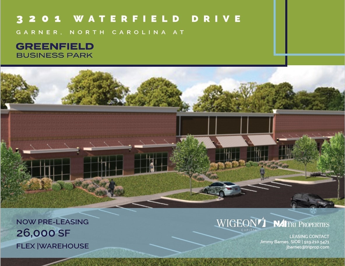 3201 Waterfield Drive, Garner, NC for lease Building Photo- Image 1 of 2