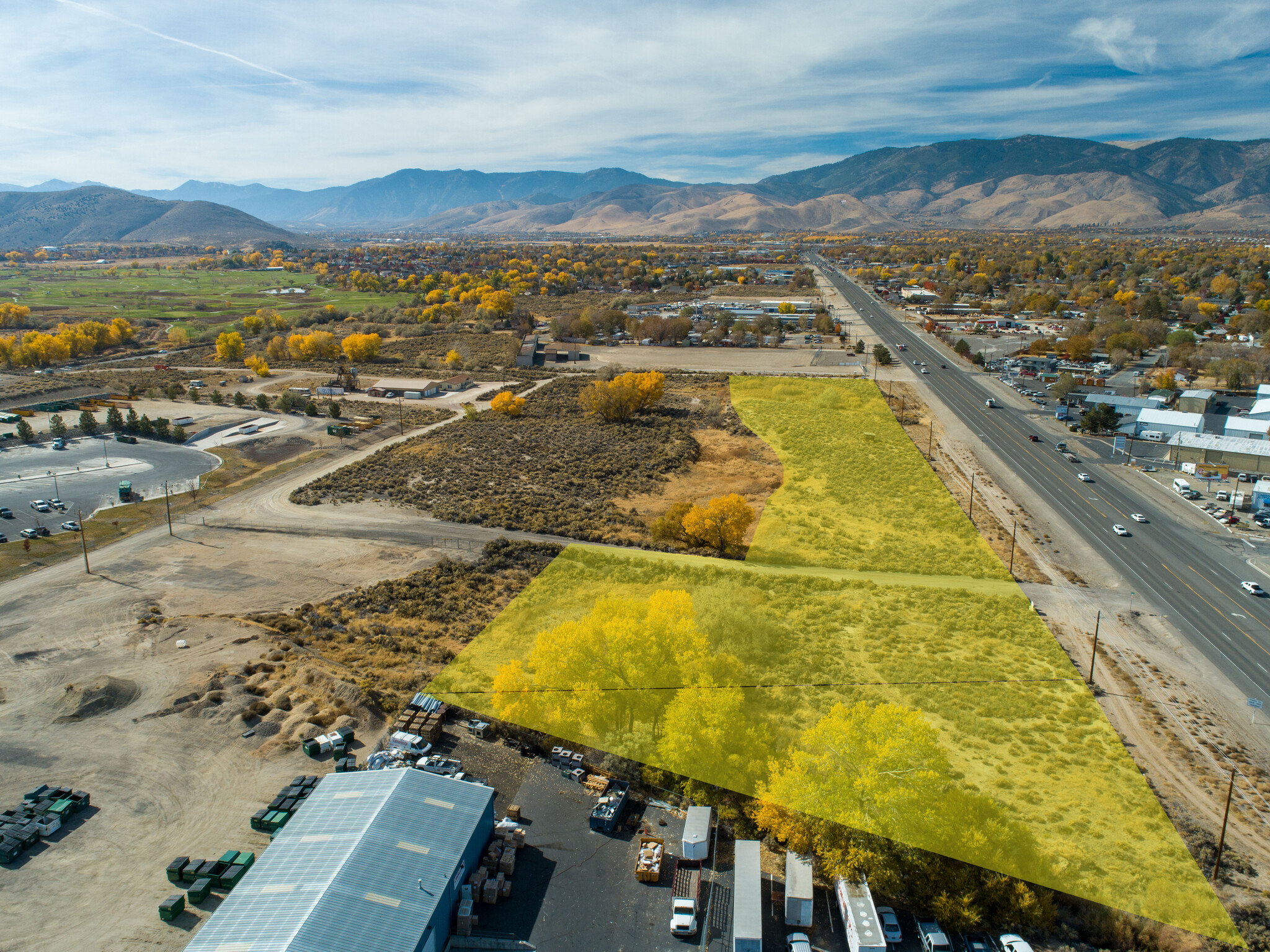 Hwy 50, Carson City, NV for sale Aerial- Image 1 of 1