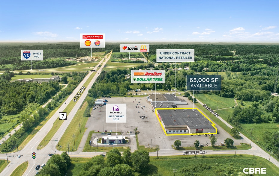 199 Gateway Ave, Conneaut, OH for lease - Building Photo - Image 2 of 4