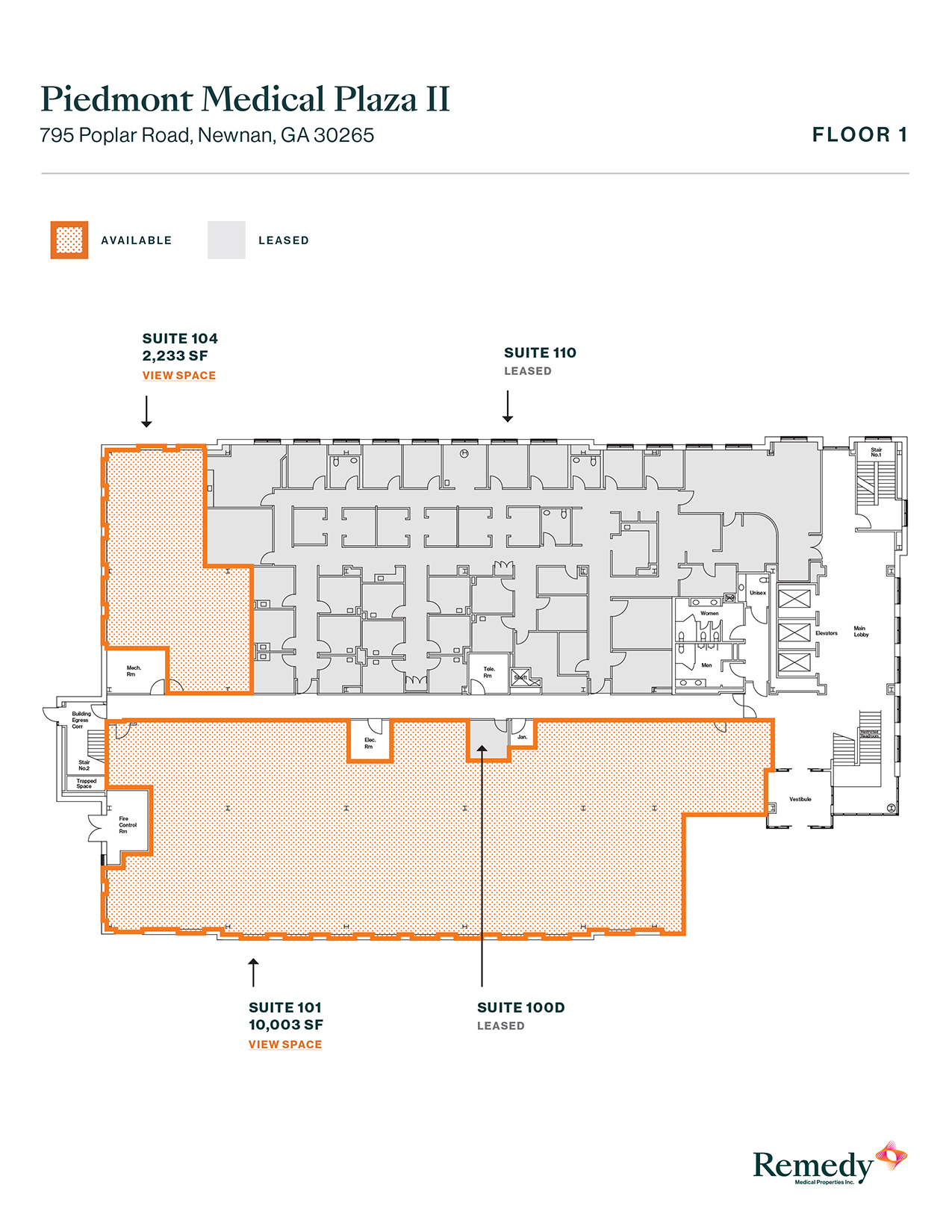 795 Poplar Rd, Newnan, GA for lease Floor Plan- Image 1 of 1