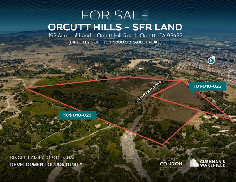 Orcutt Hills - SFR Land, Orcutt, CA for sale - Primary Photo - Image 1 of 1