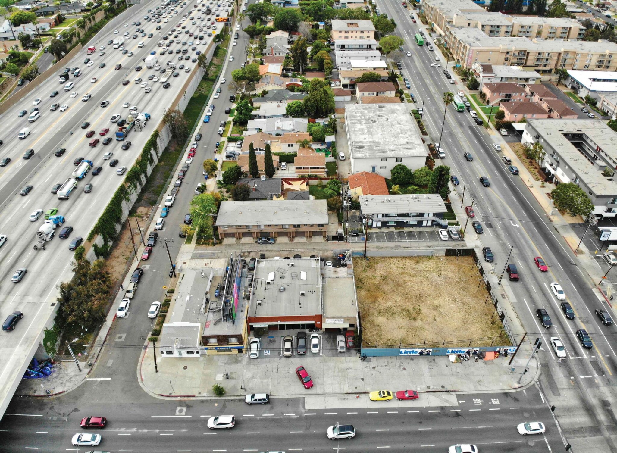11221 Venice Blvd, Los Angeles, CA for lease Aerial- Image 1 of 8