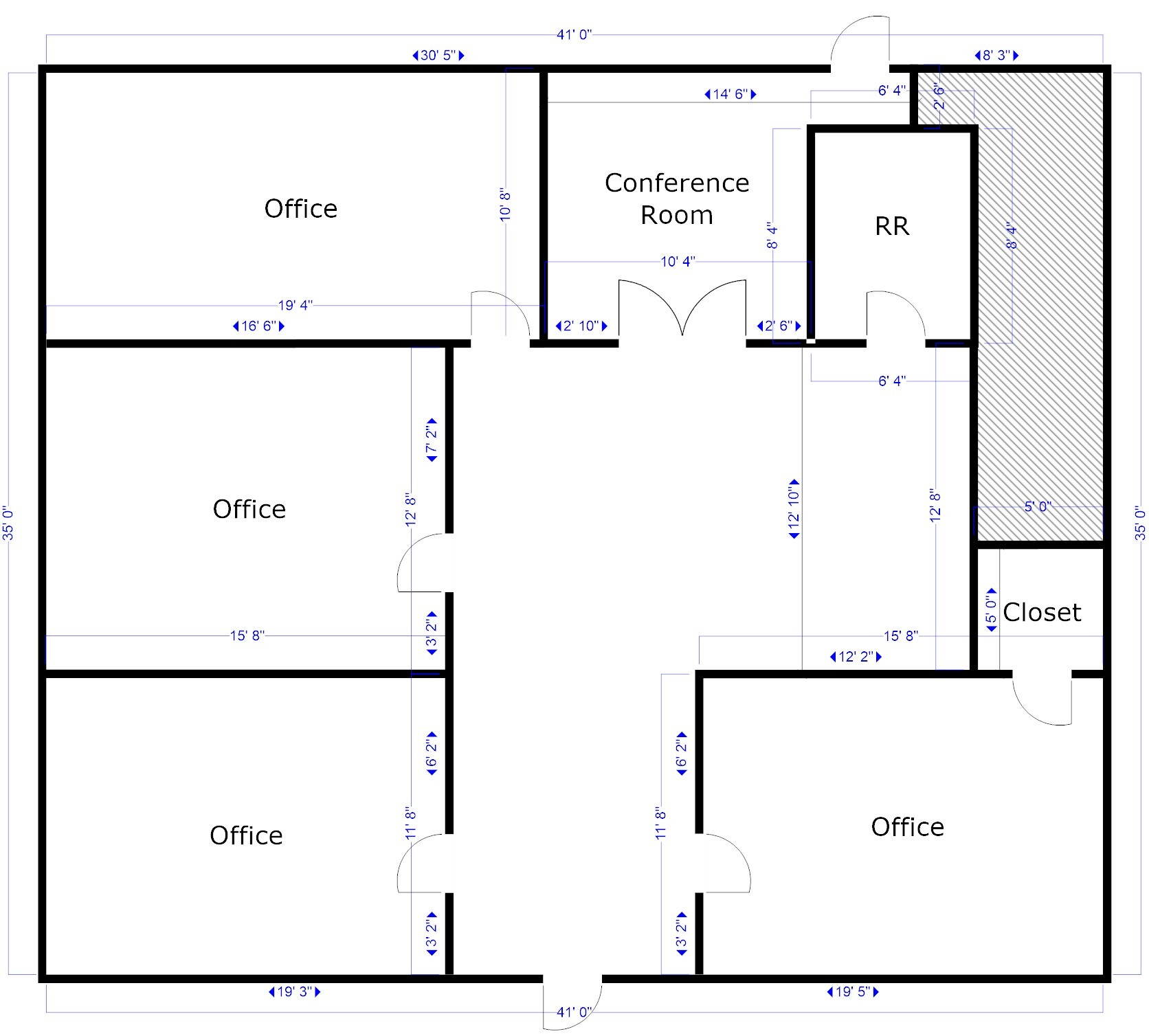 1130 S Henderson St, Fort Worth, TX for lease Floor Plan- Image 1 of 5