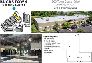 800 Town Center Dr, Langhorne, PA for lease Floor Plan- Image 2 of 2