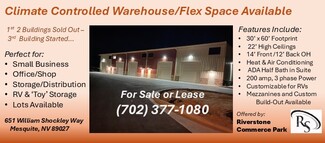 More details for 601 Cyrus McCormick Ct., Mesquite, NV - Flex, Industrial for Lease