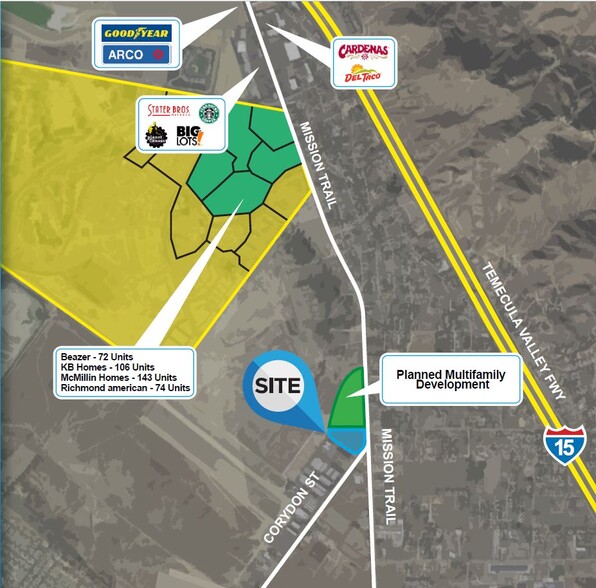 NWQ Mission Trail Rd, Lake Elsinore, CA for lease - Building Photo - Image 3 of 9