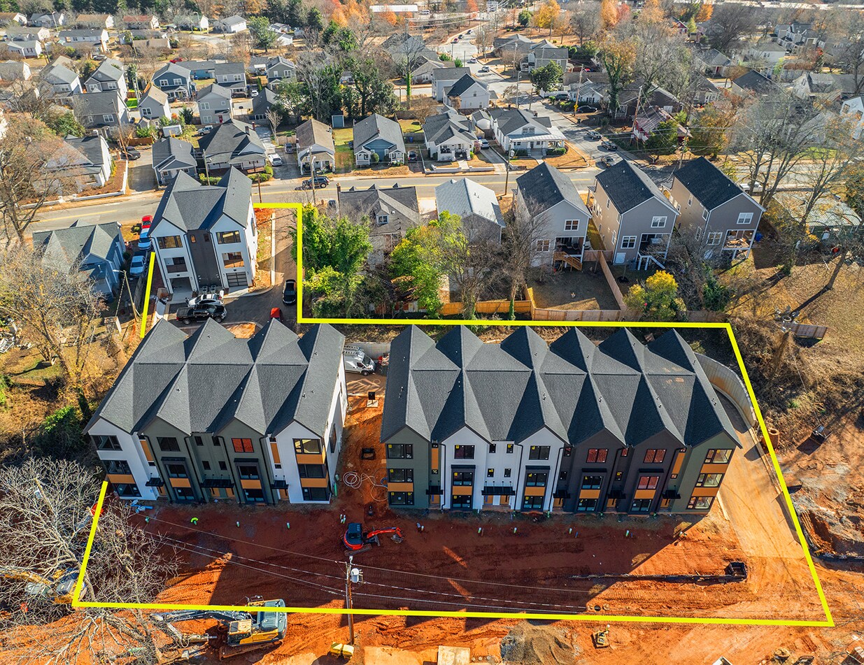 Anderson and Conwell Streets, Greenville, SC for sale Aerial- Image 1 of 1
