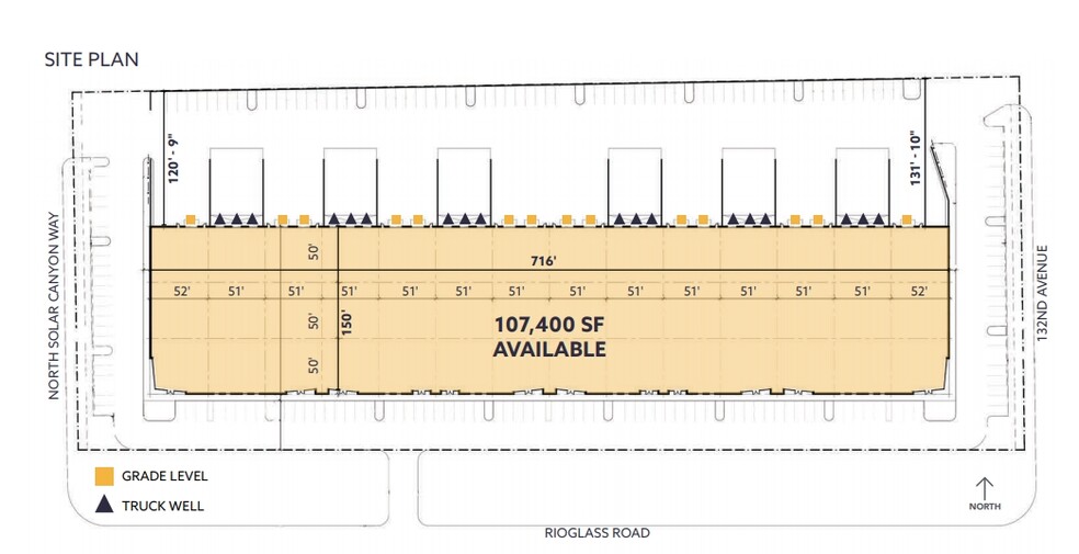 13820 W Rioglass Solar Rd, Surprise, AZ for lease - Site Plan - Image 2 of 2