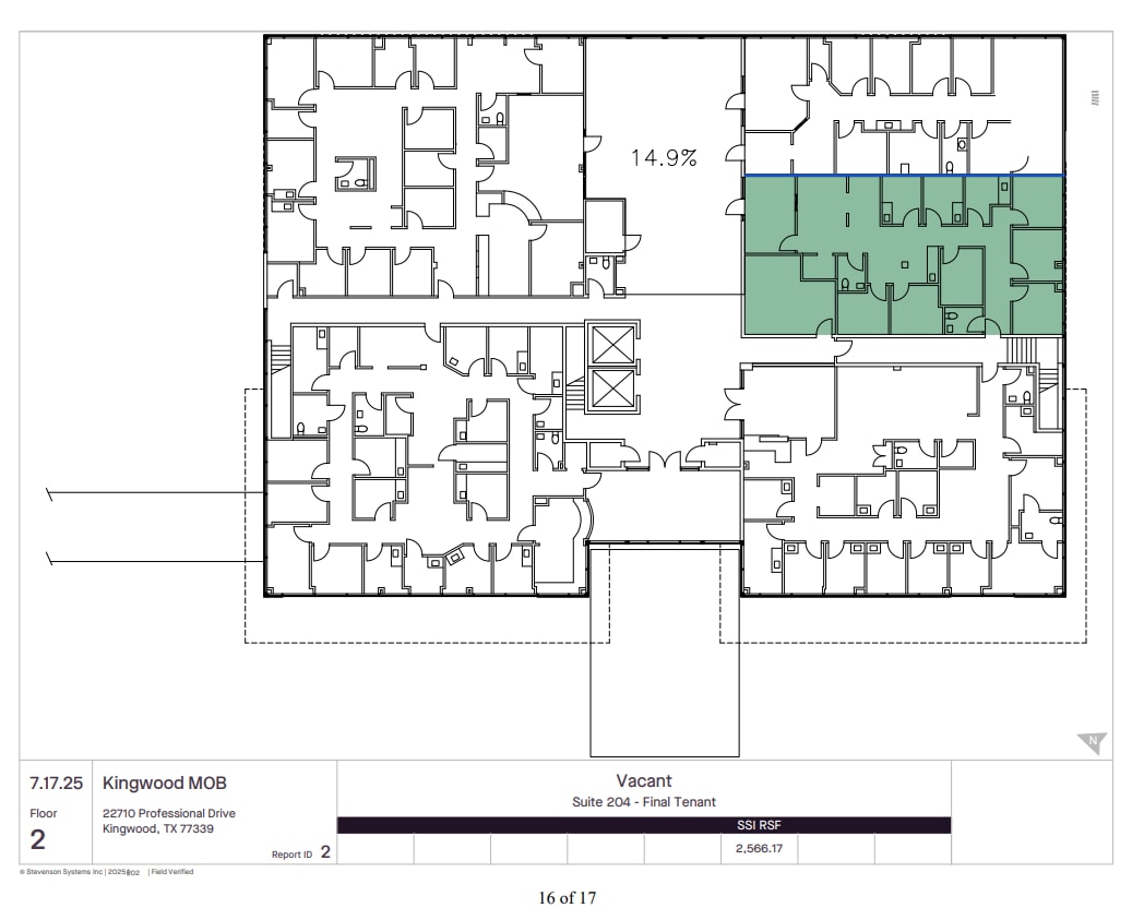22710 Professional Dr, Kingwood, TX for lease Floor Plan- Image 1 of 1