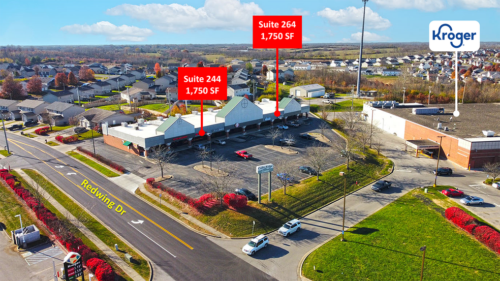 236-240 Redwing Rd, Winchester, KY for lease - Aerial - Image 2 of 6