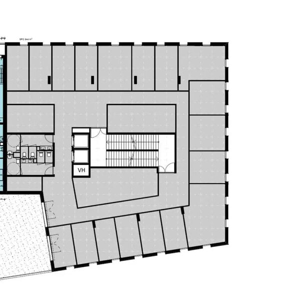 Retail in Fleury-les-Aubrais for lease - Floor Plan - Image 3 of 3