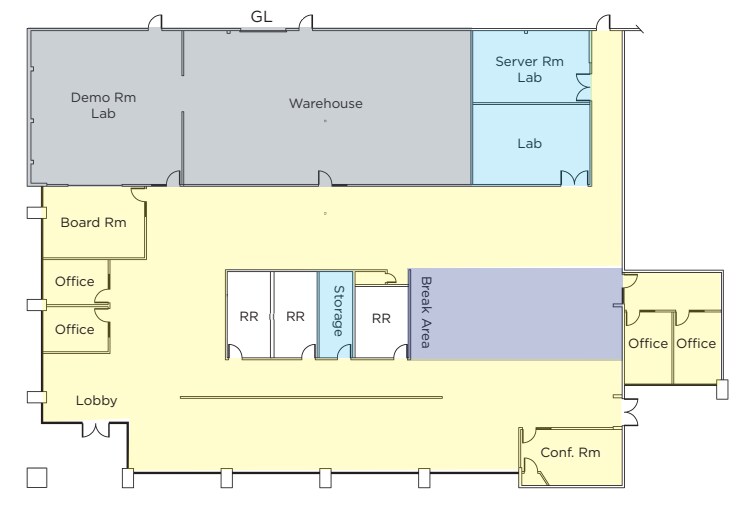 172-176 Component Dr, San Jose, CA for lease Floor Plan- Image 1 of 1