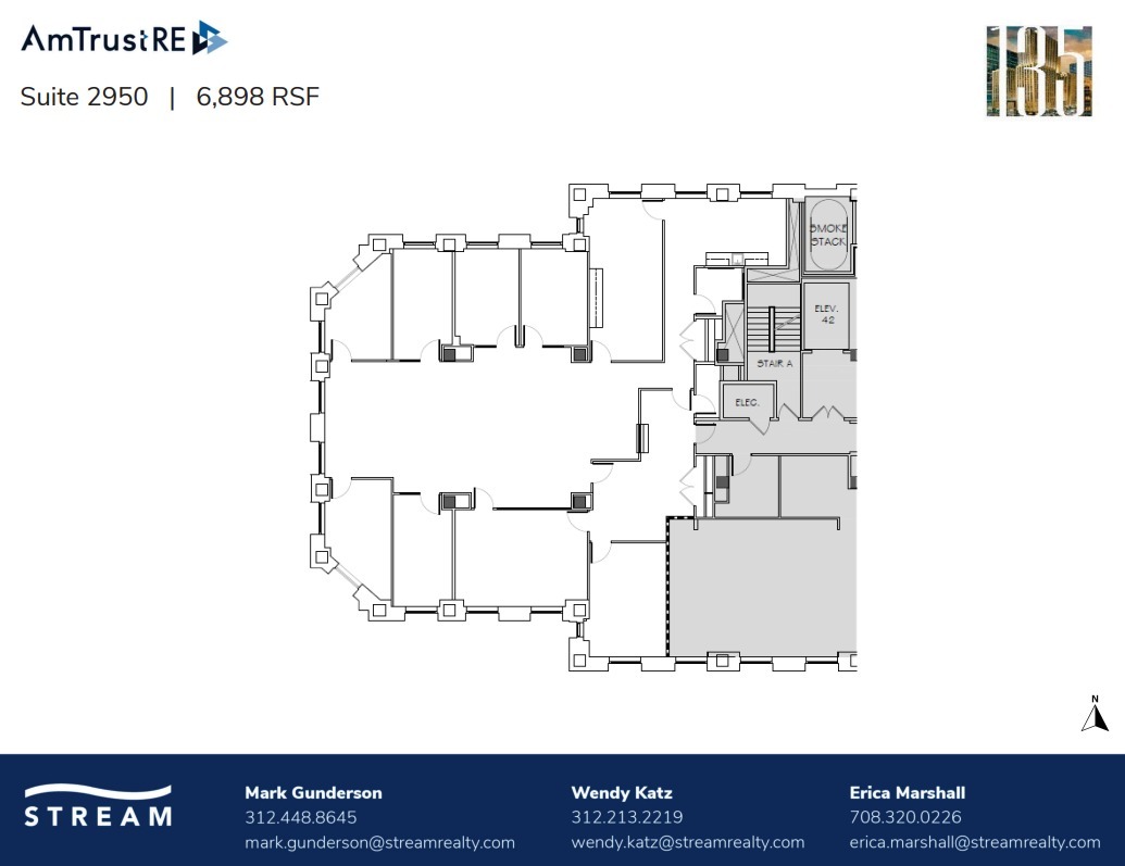 135 S LaSalle St, Chicago, IL for lease Floor Plan- Image 1 of 1