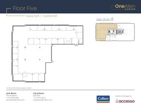 700 Central Expy S, Allen, TX for lease Floor Plan- Image 1 of 2