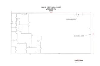 1980 S West Blvd, Vineland, NJ for lease Site Plan- Image 1 of 2
