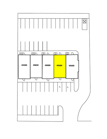 49680-49692 Gratiot Ave, Chesterfield, MI for lease - Building Photo - Image 2 of 2