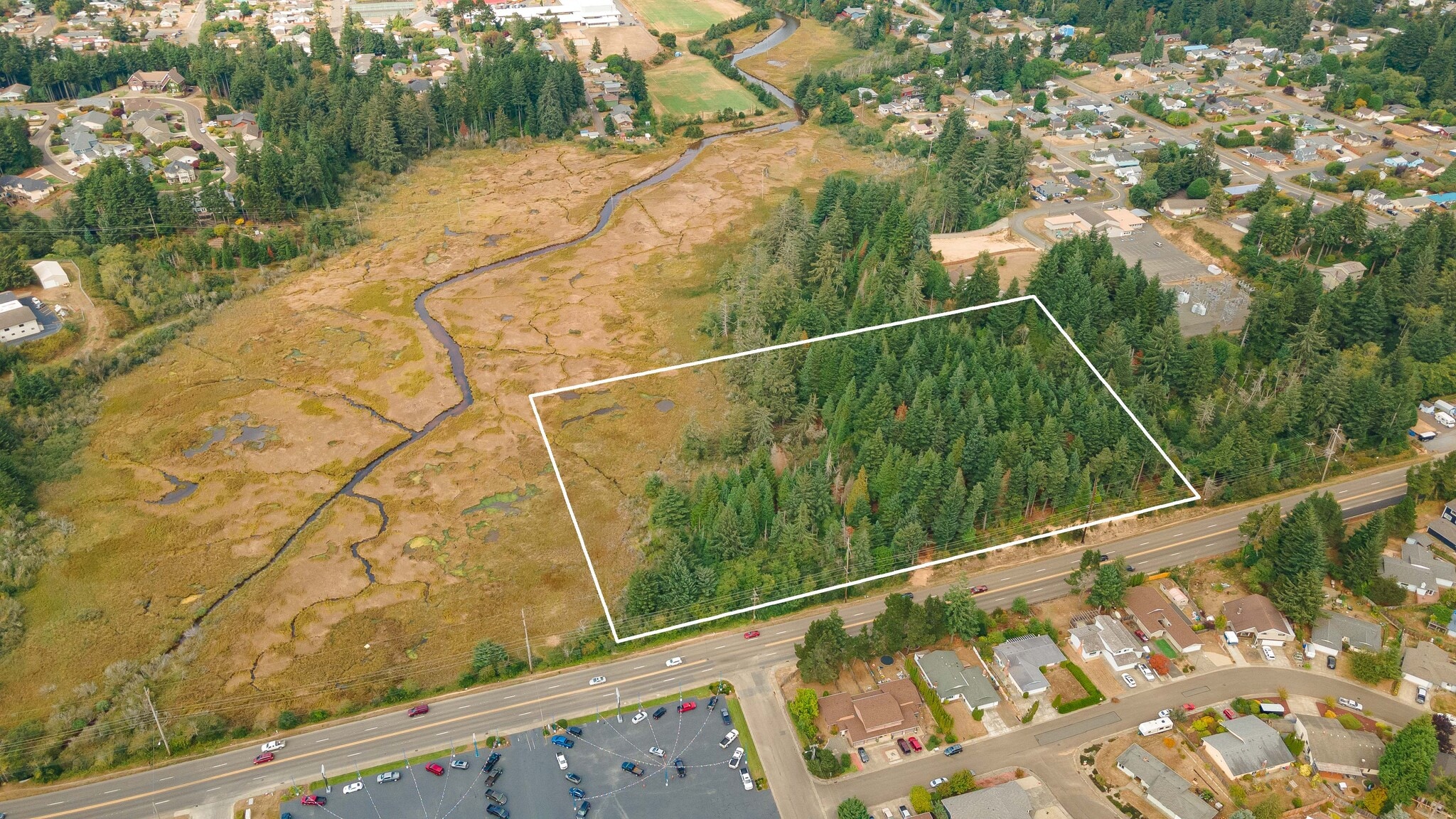 0 Newmark ave, North Bend, OR for sale Aerial- Image 1 of 30