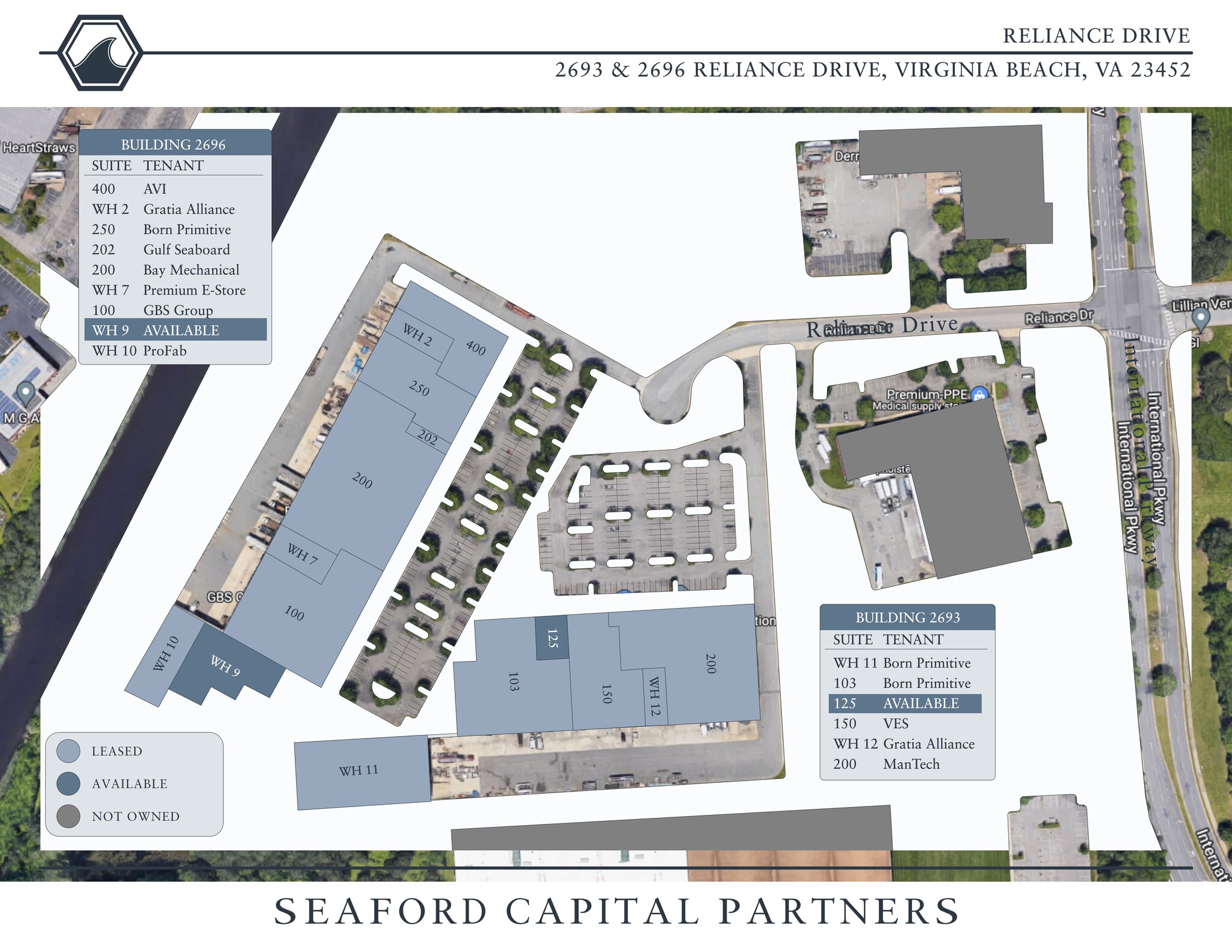 2693 Reliance Dr, Virginia Beach, VA for lease Site Plan- Image 1 of 4