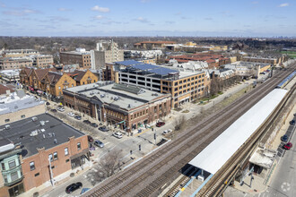 104 N Oak Park Ave, Oak Park, IL - aerial  map view