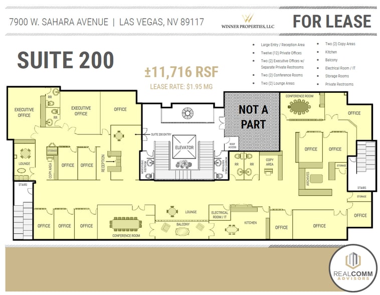 7900 W Sahara Ave, Las Vegas, NV for lease - Building Photo - Image 3 of 15