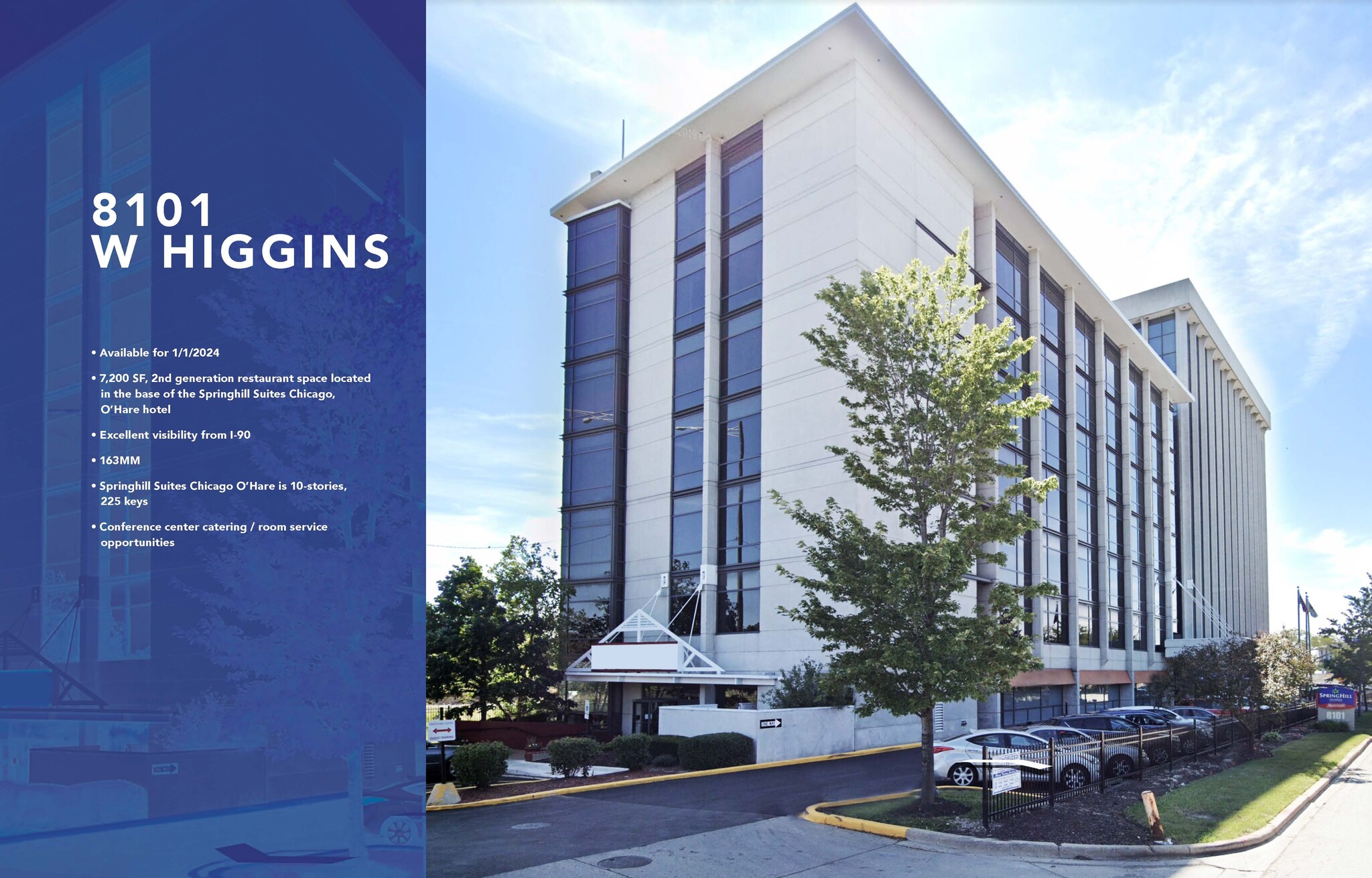 8101 W Higgins Rd, Chicago, IL 60631 SpringHill Suites Chicago O'Hare