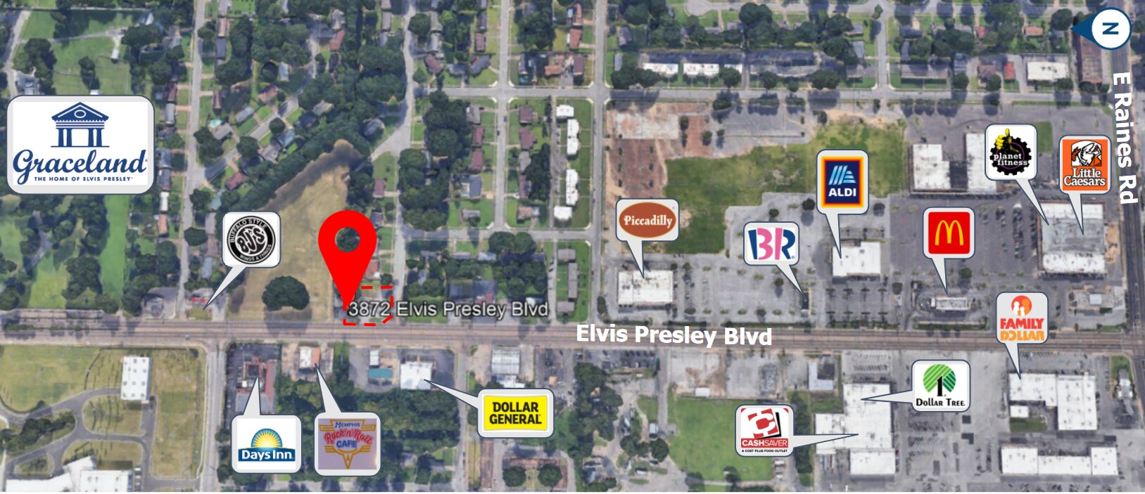 3880 Elvis Presley Blvd, Memphis, TN for sale Primary Photo- Image 1 of 1