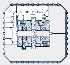 1 Post St, San Francisco, CA for lease Floor Plan- Image 1 of 1