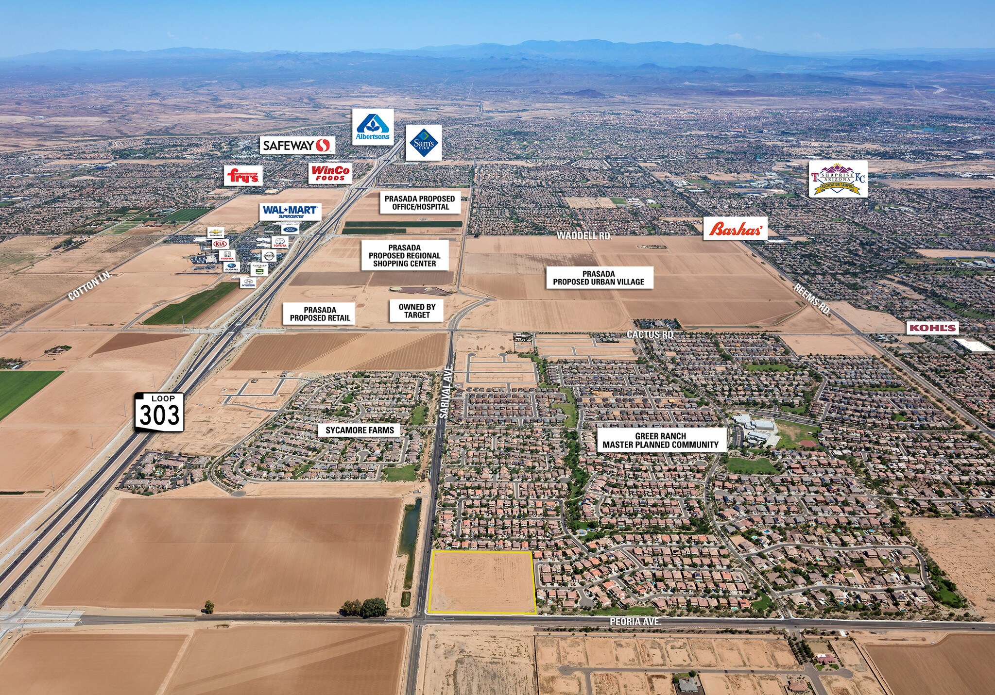 N Sarival Ave Peoria Rd, Surprise, AZ 85379 Land for Sale