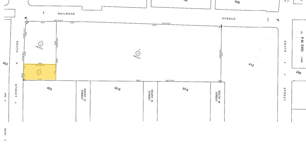 28 S P St, Livermore, CA for lease - Plat Map - Image 3 of 3