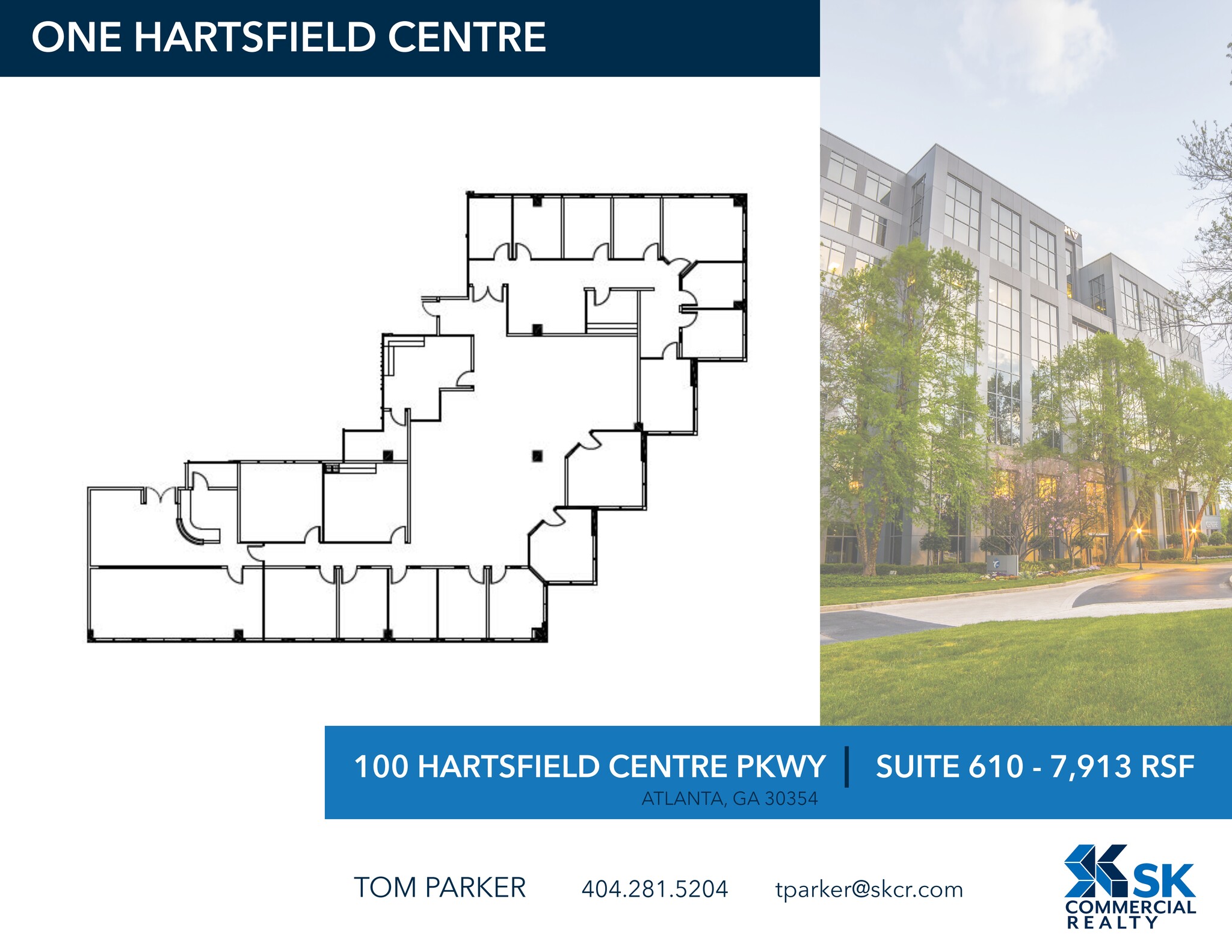 100 Hartsfield Centre Pky, Atlanta, GA for lease Site Plan- Image 1 of 1