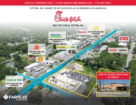 #1 Chik-Fil-A in GA | Tifton GA - Retail Space