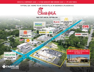 More details for 1601 Tift Ave N, Tifton, GA - Retail for Sale