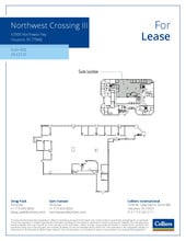 13105 Northwest Fwy, Houston, TX for lease Floor Plan- Image 1 of 2
