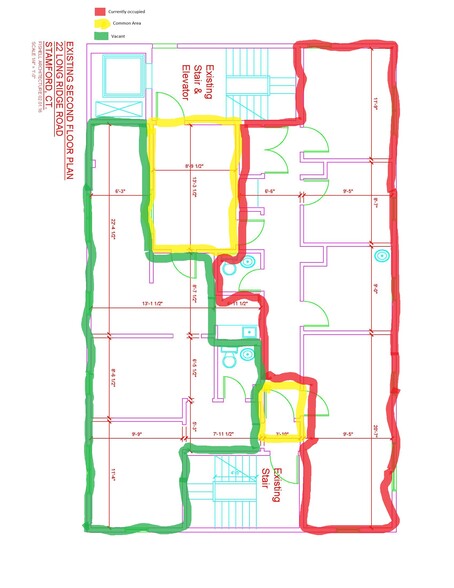 22 Long Ridge Rd, Stamford, CT for lease - Floor Plan - Image 2 of 8