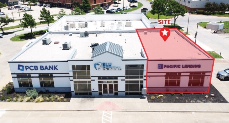2630 Old Denton Rd, Carrollton, TX for lease - Aerial - Image 3 of 6