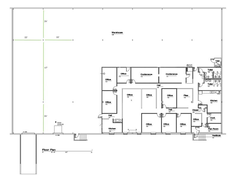 4558-4568 E 71st St, Cleveland, OH for lease - Floor Plan - Image 2 of 9